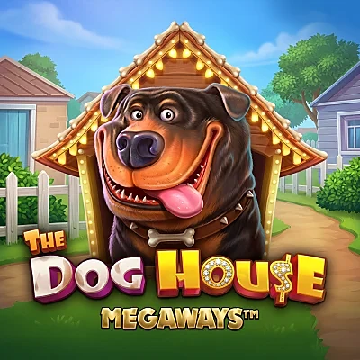 Dog House Megaways slot game tile in the Clover Casino slots lobby